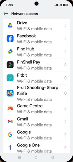Step 6: Tap on desired App.