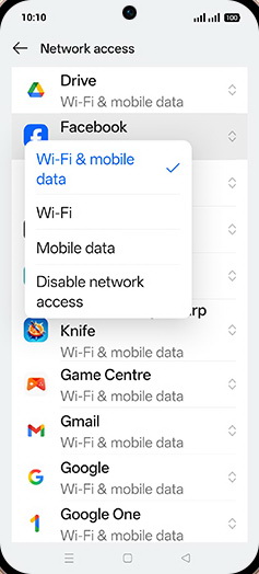Step 7: Tap on desired option.