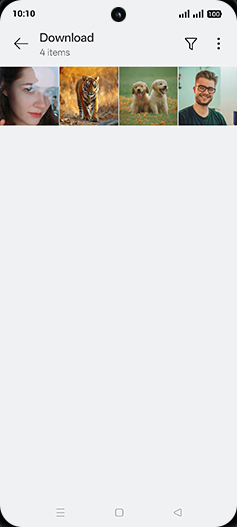 Step 5: Tap on desired Image.