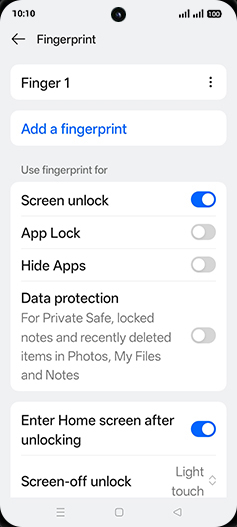 Step 16: Tap on Home.