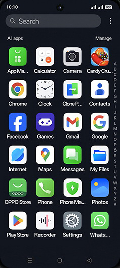 Step 2: Tap on WhatsApp icon.
