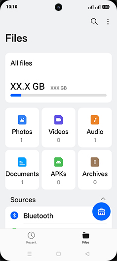 Step 3: Tap on Documents.
