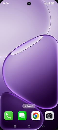 Step 1: Swipe Up.