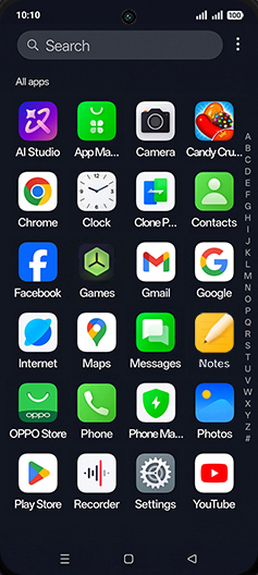 Step 2: Tap on Notes.