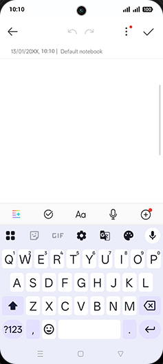 Step 4: Write a Note.