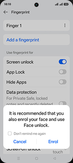 Step 15: Tap on Cancel.