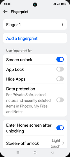 Step 16: Tap on Home.