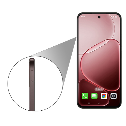 Step 4: Carefully insert the SIM card tray into the Device.