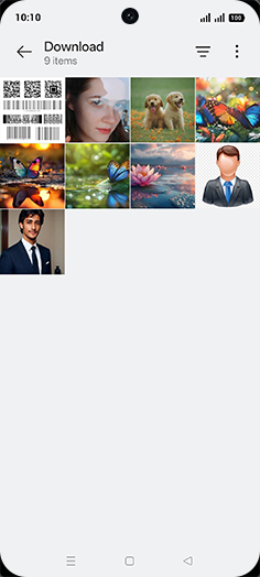 Step 5: Tap on desired Image.