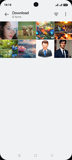 Step 5: Tap on desired Image.