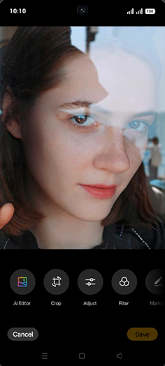Step 7: Tap on AI Editor.