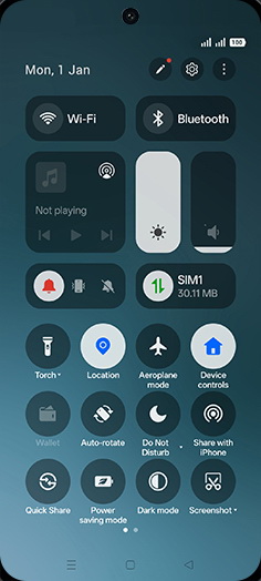 Step 2: Tap on Mobile data.