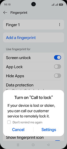 Step 16: Tap on Cancel.