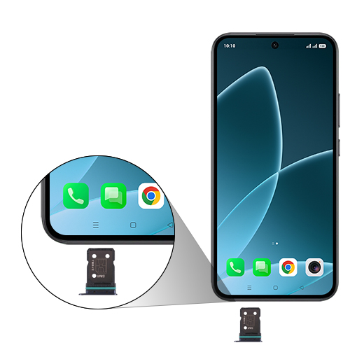 Step 2: Pull out the SIM card tray gently from the Device.