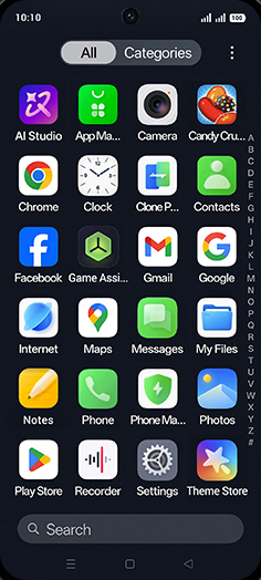 Step 2: Tap on Notes icon.