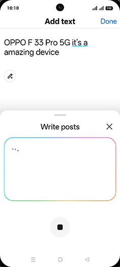 Step 7: Generating text.