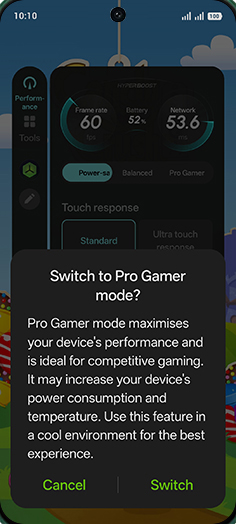 Step 7: Tap on Switch.
