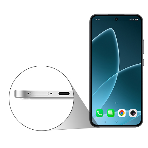 Step 4: Carefully insert the SIM card tray into the Device.
