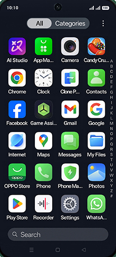 Step 2: Tap on WhatsApp icon.