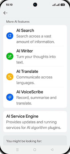 Step 4: Tap on AI Translate.