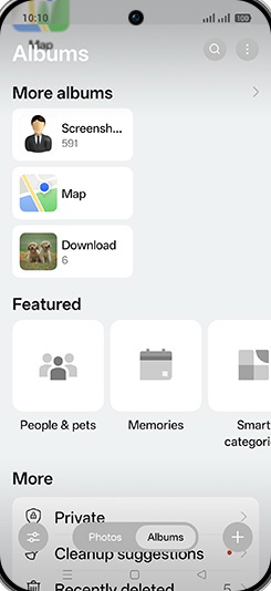 Step 4: Tap on desired Folder.