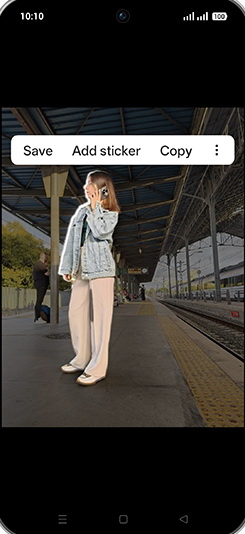 Step 7: Tap on Add sticker.