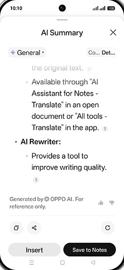 Step 8: Tap on Save to Notes.
