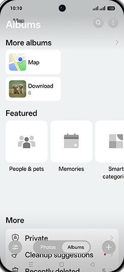 Step 4: Tap on desired Folder.