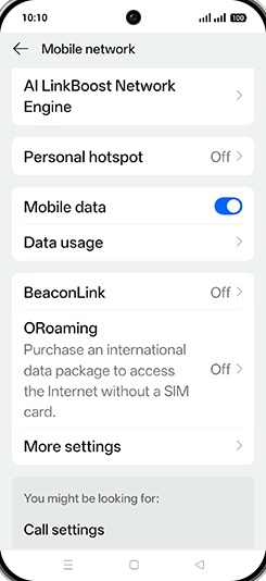 Step 4: Tap on BeaconLink.