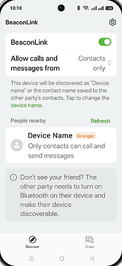 Step 7: Tap on desired device.