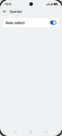Step 6: Tap on Auto-select to turn OFF.