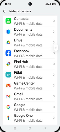Step 6: Tap on desired App.