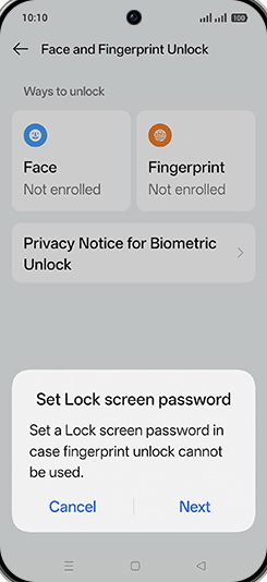 Step 7: Tap on Next.