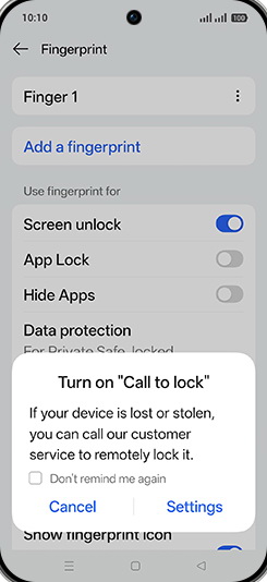 Step 16: Tap on Cancel.
