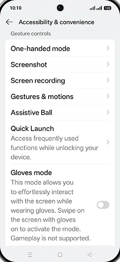Step 4: Tap on Screenshot.