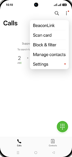 Step 4: Tap on Settings.