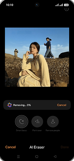 Step 10: Removing.