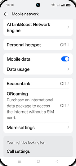 Step 4: Tap on BeaconLink.