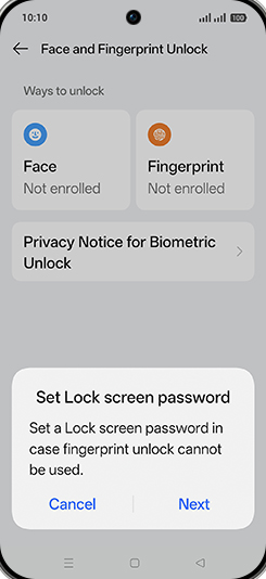 Step 7: Tap on Next.