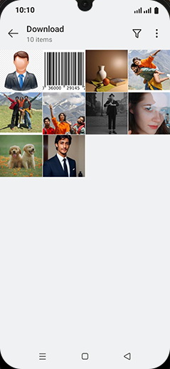 Step 5: Tap on desired Image.