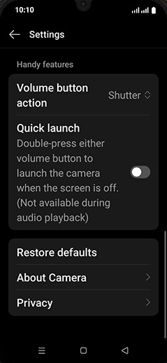 Step 5: Tap on Restore defaults.