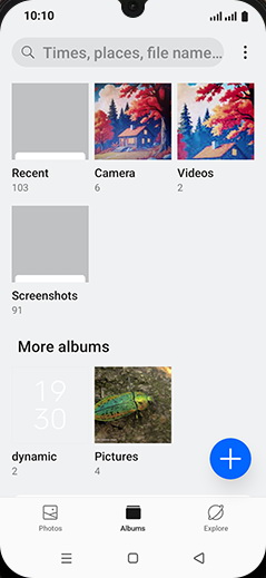 Step 4: Tap on Video folder.