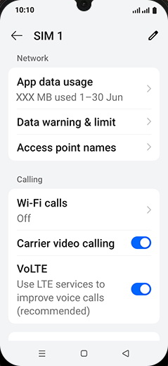 Step 5: Tap on Access point names.