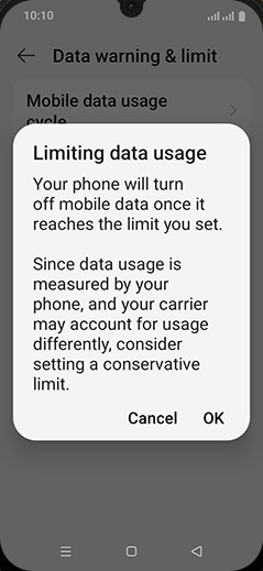 Step 16: Tap on OK.