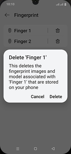 Step 9: Tap on Delete.