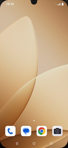 Step 1: Swipe Up.