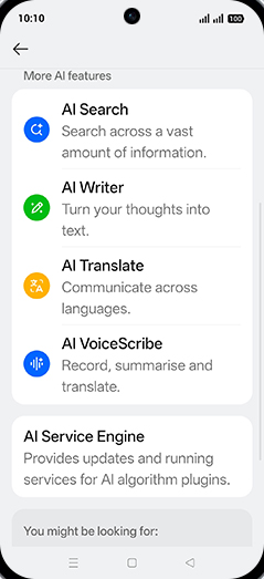 Step 4: Tap on AI Translate.