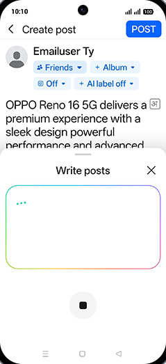 Step 6: Generating the post.