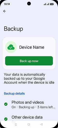 Step 6: Tap on Photos and videos.