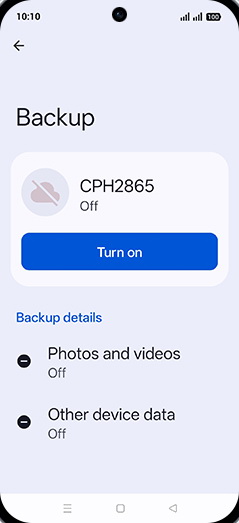 Step 6: Tap on Photos and videos.